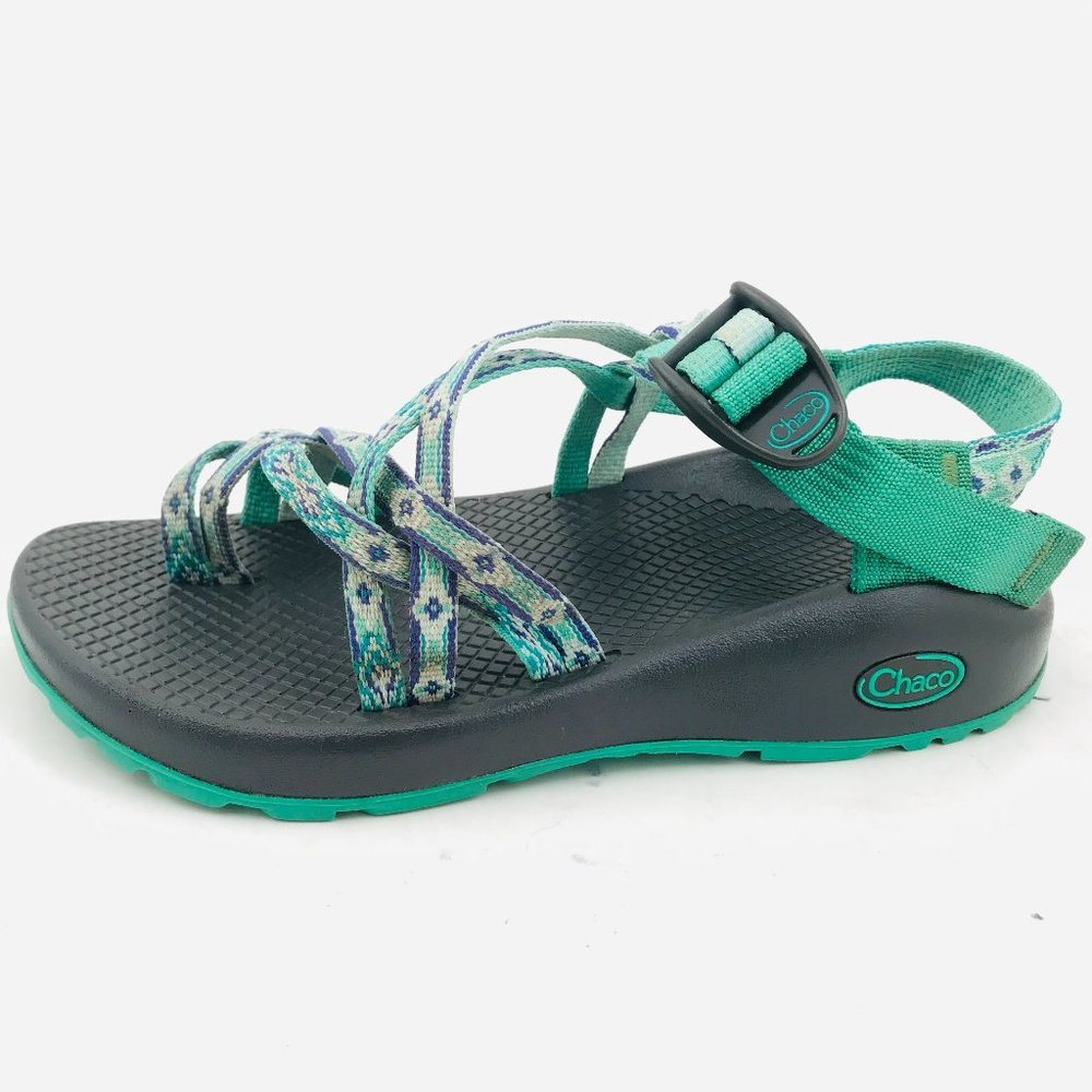 Chaco ZX/2 Classic Sandals in Marina Mint - Women's Size 6 Double Strap Toe Loop
